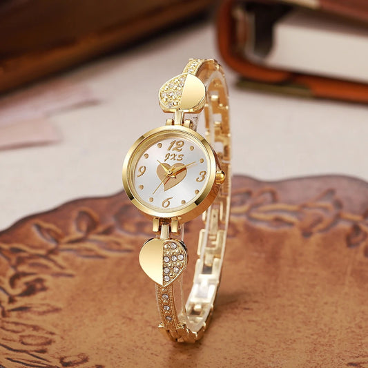 Edelstahl Herzform Armbanduhr "Diamond conoscere orologio no.3145" - PITANI