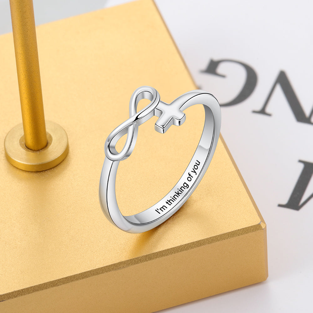 Personalisierter Edelstahl Ring "I regali" - PITANI