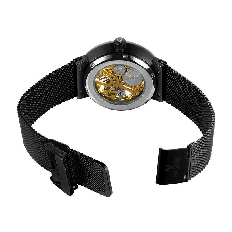 Mesh Automatik Armbanduhr "Lusso Trasparente no.116" - PITANI