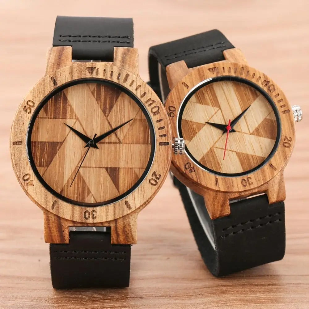 Holz Armbanduhr "Orologio Di Coppia no.791" - PITANI