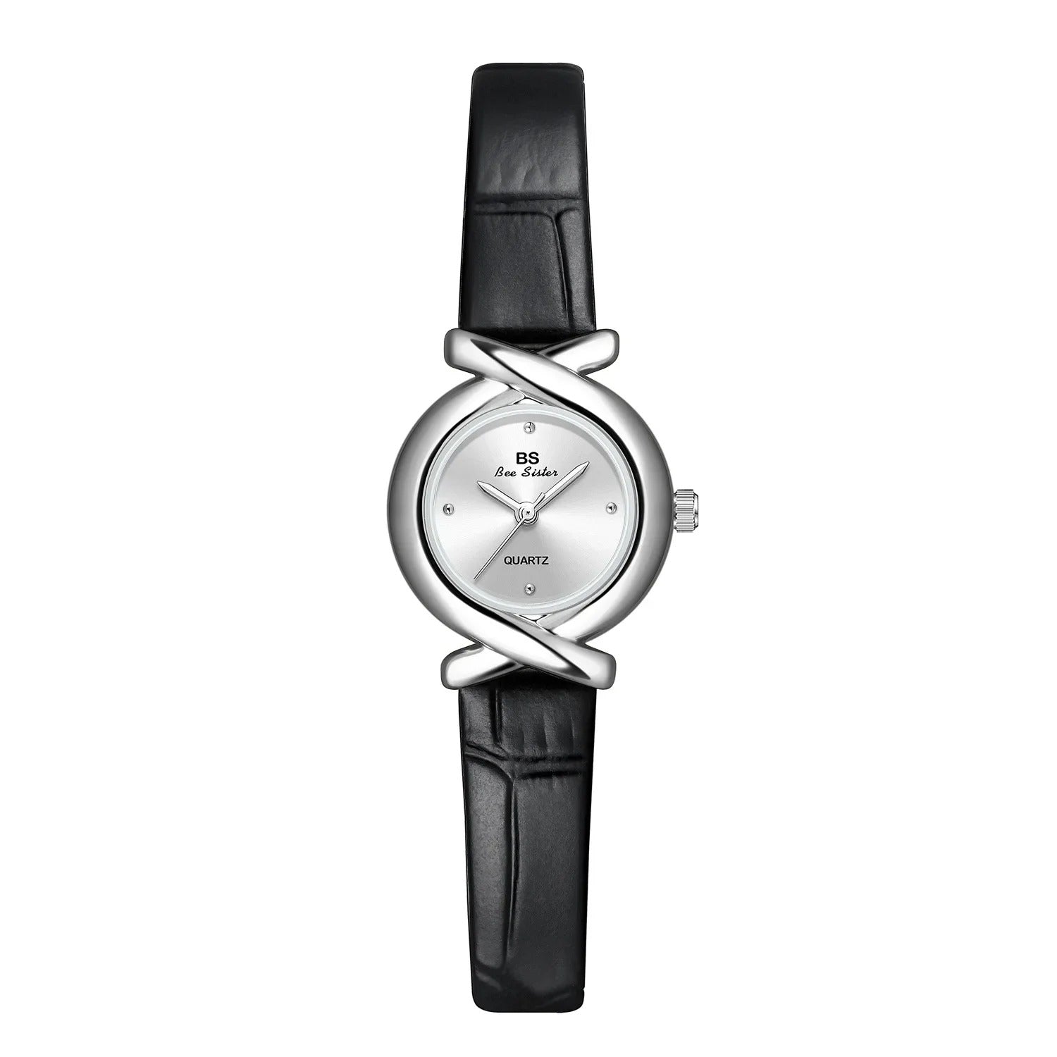 Leder Armbanduhr mit künstlerischer Lünette "Guarda Le Ragazze Che Amano no.3163" - PITANI