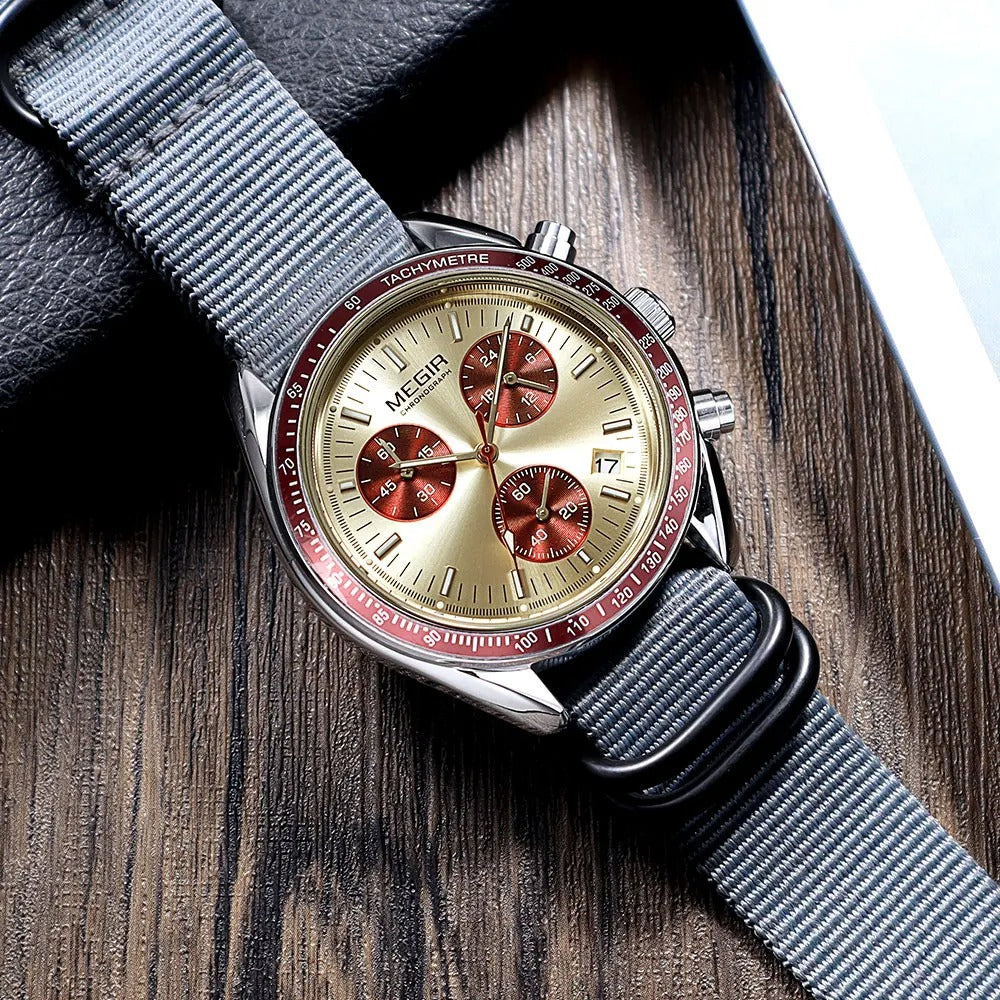 Stoff Armbanduhr "Cinturino Intrecciato Impermeabile no.4157" - PITANI