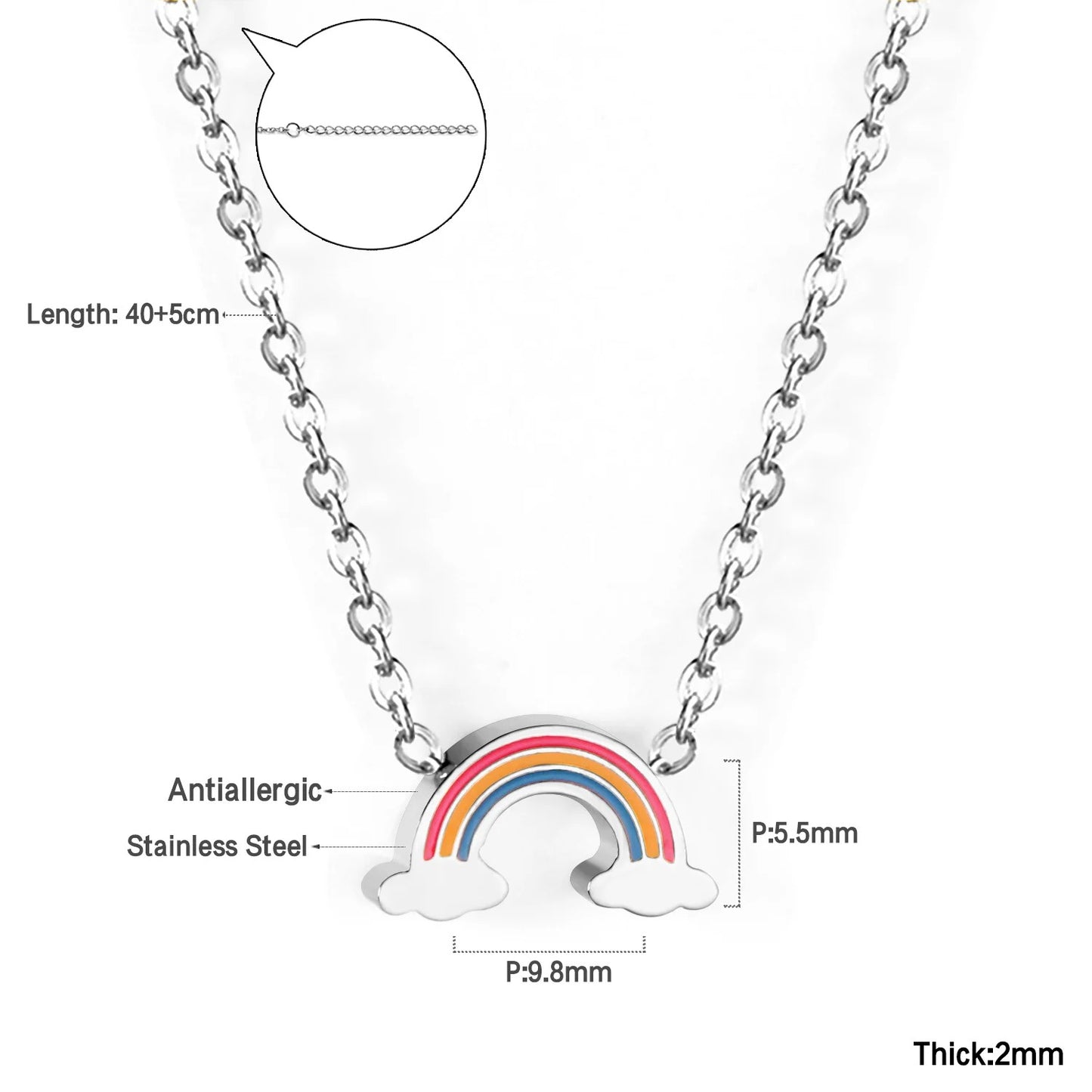 LGTBQ Halskette „Coesione" - PITANI