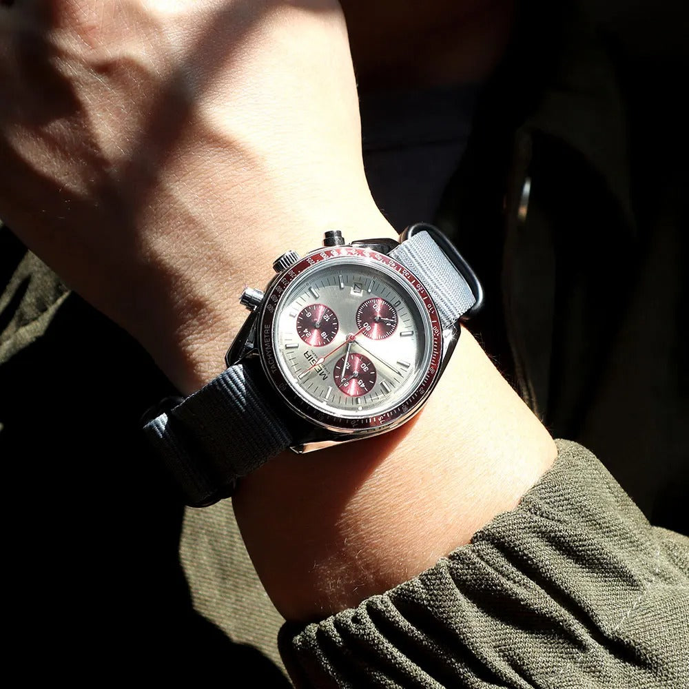 Stoff Armbanduhr "Cinturino Intrecciato Impermeabile no.4157" - PITANI