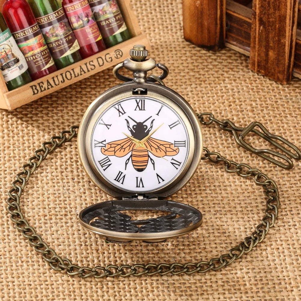 Bienen Optik Taschenuhr „Orologi con api a metà no.621" - PITANI