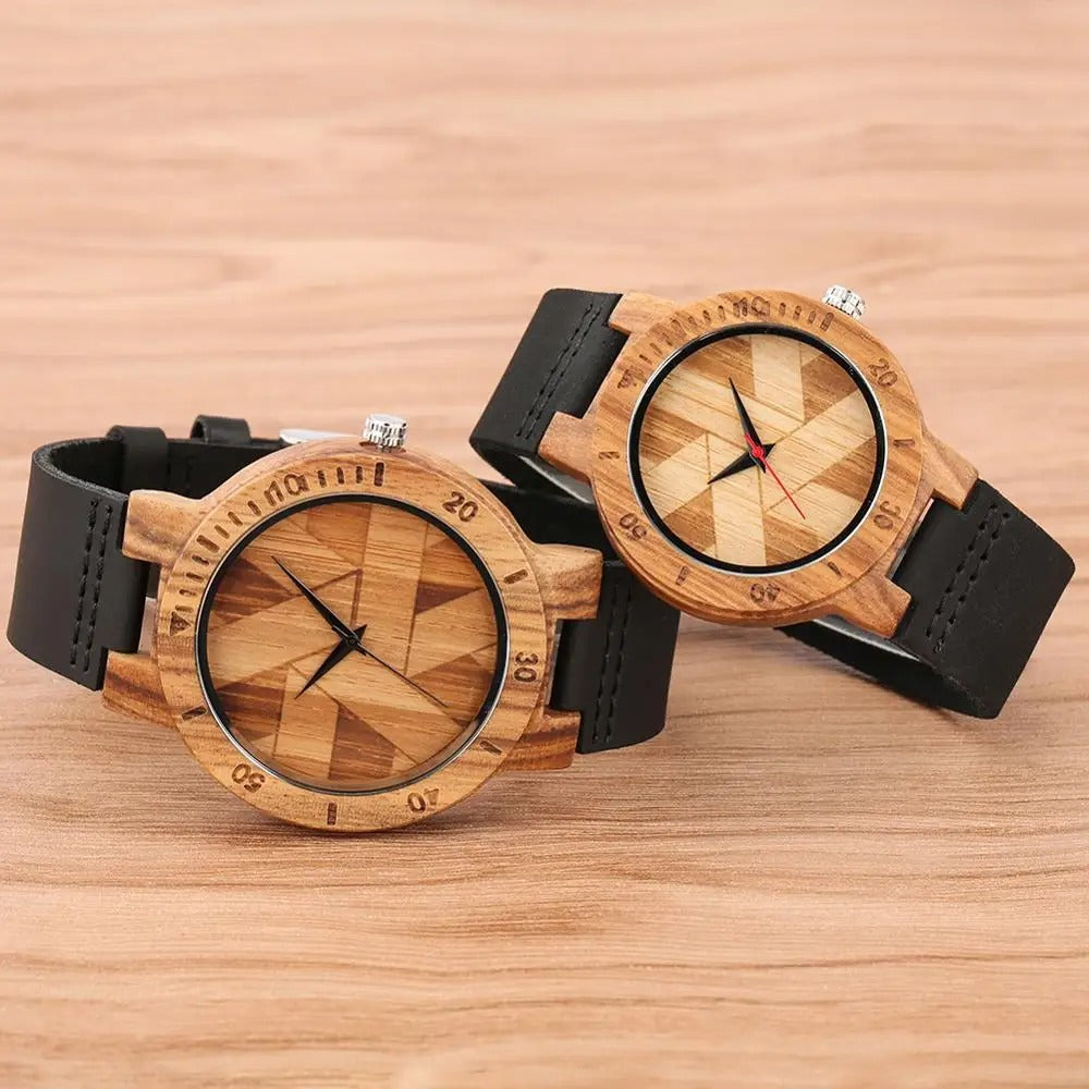 Holz Armbanduhr "Orologio Di Coppia no.791" - PITANI