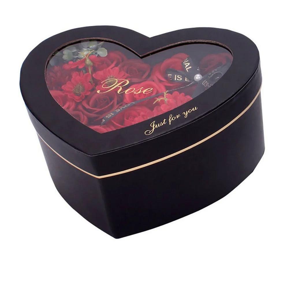 Endless Love Rosenherzbox "Scatola A Forma Di Cuore Di Rosa no.670" - PITANI