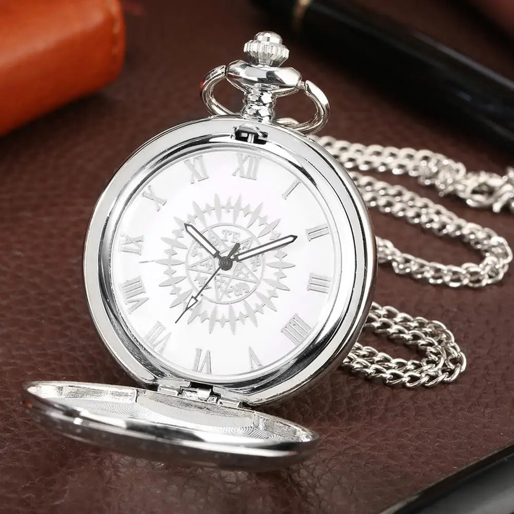 Taschenuhr „Quarzo Argentato  no. 606" - PITANI