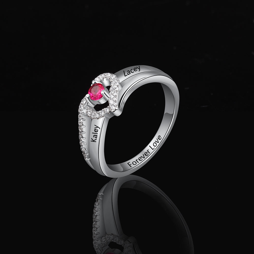 Personalisierter Edelstahl Ring "Amore" - PITANI