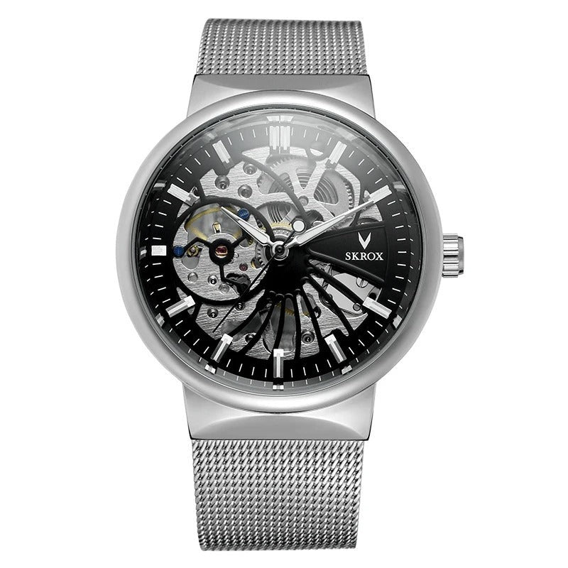 Mesh Automatik Armbanduhr "Lusso Trasparente no.116" - PITANI