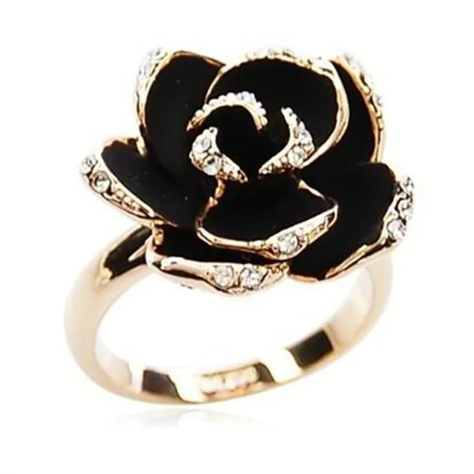 Größenverstellbarer Ring "Apertura Del Fiore Di Rosa no.111" - PITANI