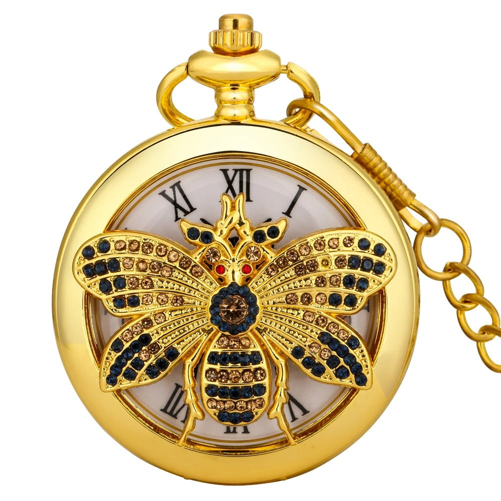 Bienen Optik Taschenuhr „Orologi con api a metà no.621" - PITANI