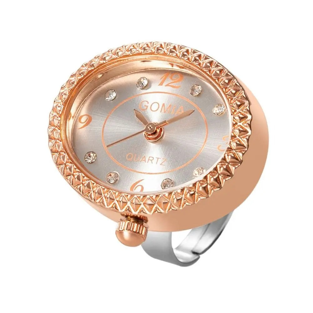 Ovale Ring/Fingeruhr "Orologio ovale no.410" - PITANI