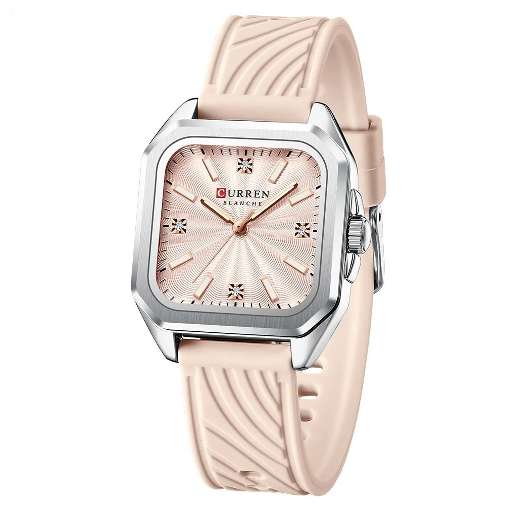 Elegante Quadratische Damen Quarzarmbanduhr – Wasserdichte-Armbanduhr no.3272 - PITANI
