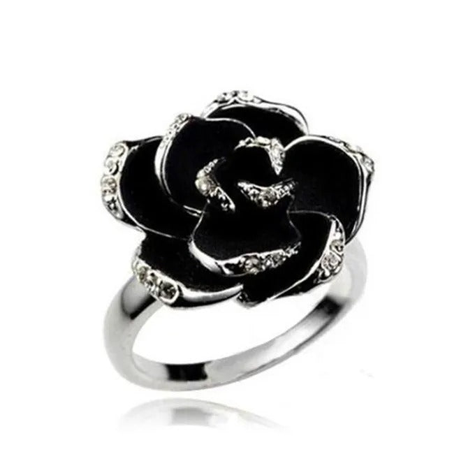 Größenverstellbarer Ring "Apertura Del Fiore Di Rosa no.111" - PITANI