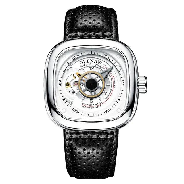 Leder Automatik Armbanduhr "Cinturino In Pelle Maschile no.363" - PITANI