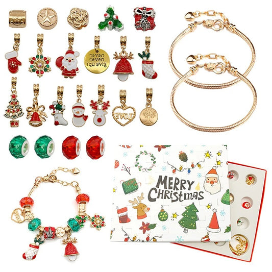 Befüllter Schmuck Mystery Adventskalender „Set Bracciale Calendario no.303“ - PITANI