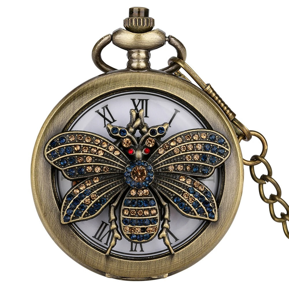 Bienen Optik Taschenuhr „Orologi con api a metà no.621" - PITANI