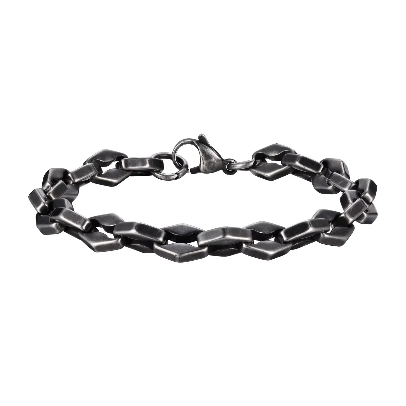Gliederketten Edelstahl Armband "Chiusura a Moschettone no.5211" - PITANI