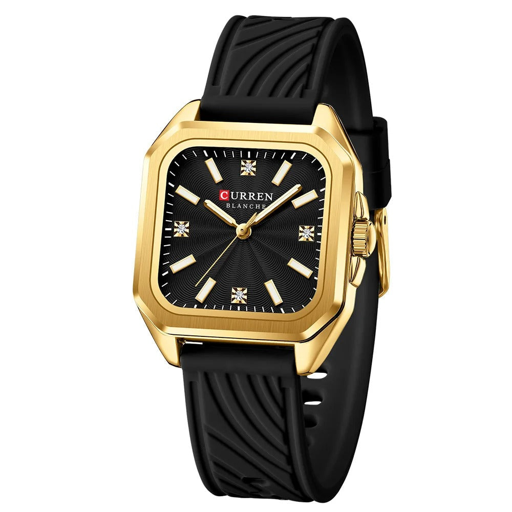 Elegante Quadratische Damen Quarzarmbanduhr – Wasserdichte-Armbanduhr no.3272 - PITANI