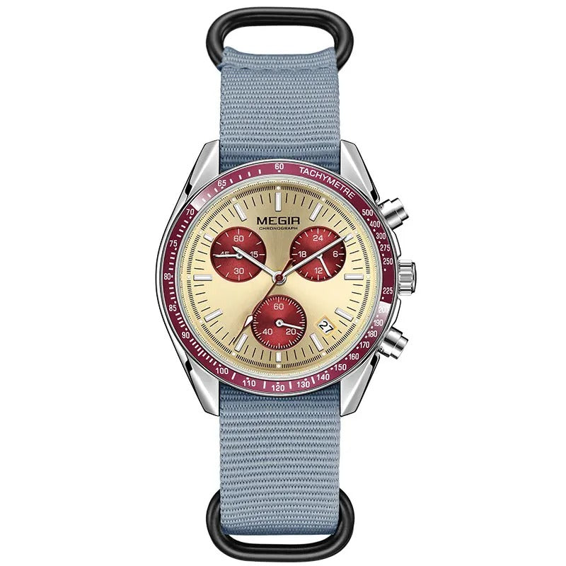 Stoff Armbanduhr "Cinturino Intrecciato Impermeabile no.4157" - PITANI