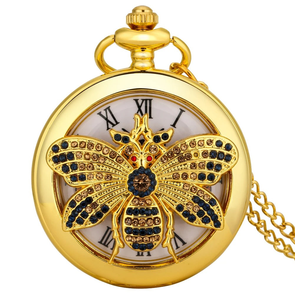 Bienen Optik Taschenuhr „Orologi con api a metà no.621" - PITANI