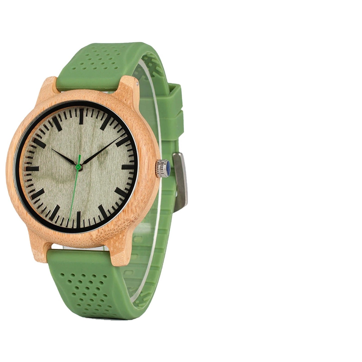 Marmoroptik mit Holz Lünette Armbanduhr "Orologio Da Uomo belle no.3100" - PITANI
