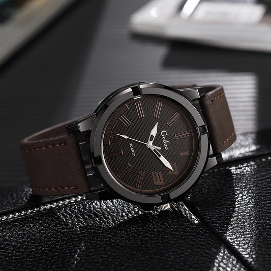 SALE | Leder Armbanduhr "Orologio Da Polso Sportivo no.4153" - PITANI