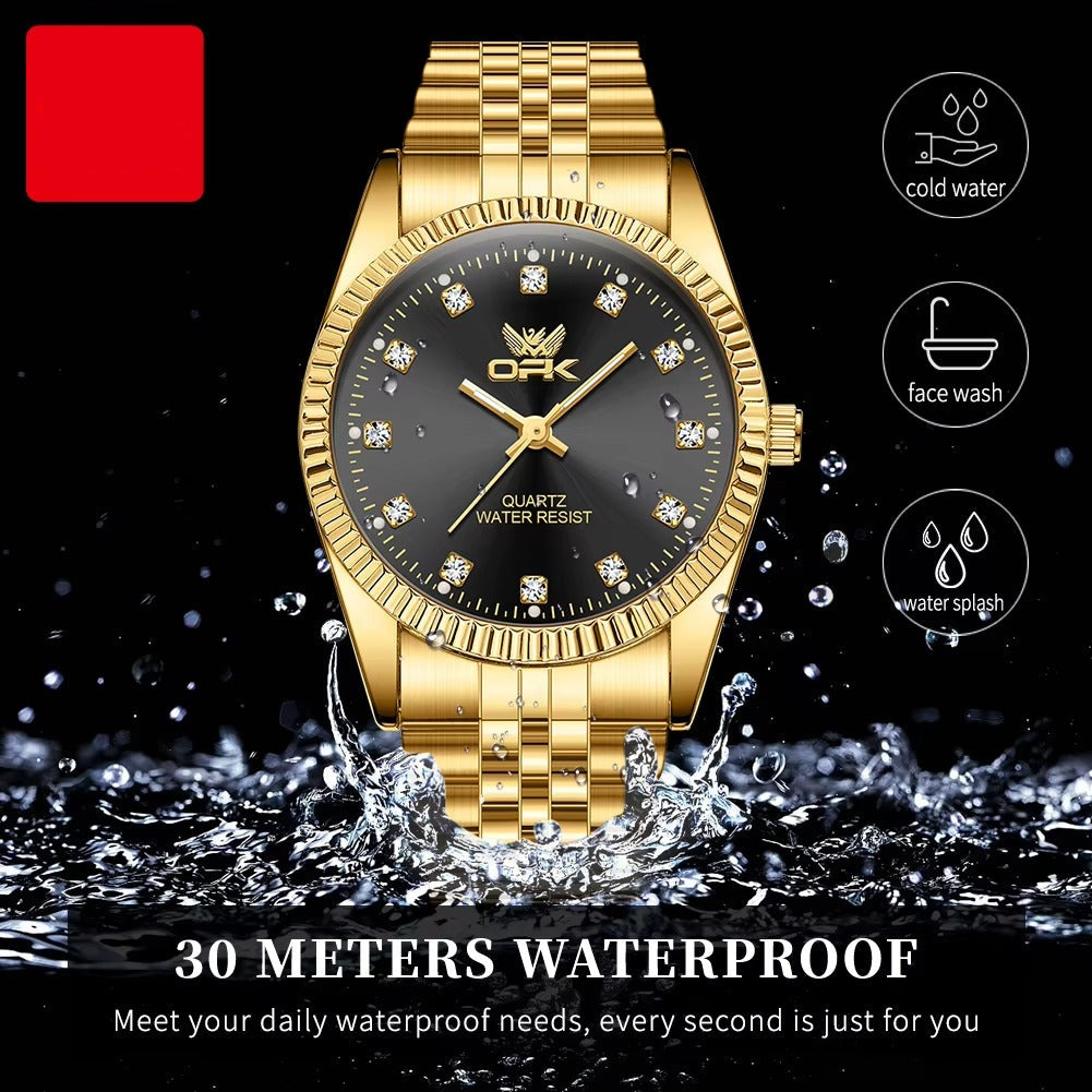 Edelstahl Armbanduhr "Quarzo in acciaio inossidabile no.4126" - PITANI