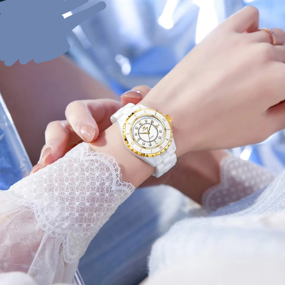 Elegante Keramik Armbanduhr "Acciaio ceramico no.3232“ - PITANI