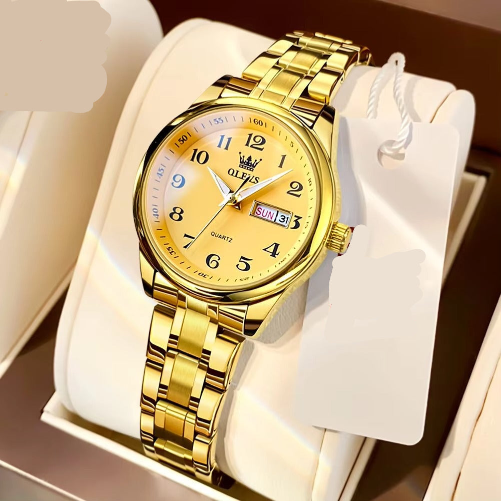 Edelstahl Armbanduhr "Visualizzazione della settimana e della data no.3230“ - PITANI