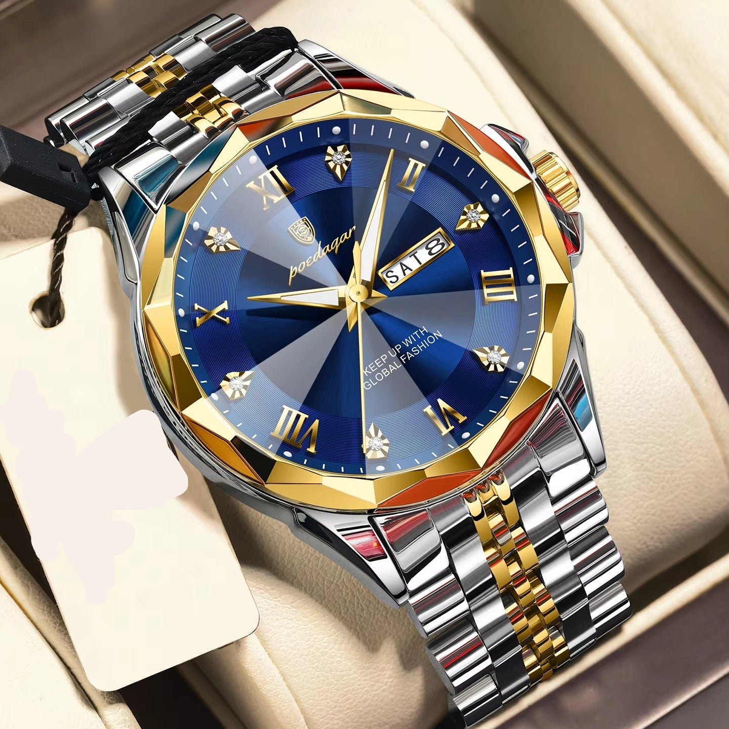 Elegante Edelstahl Business Armbanduhr "Orologio da polso no.5271“ - PITANI