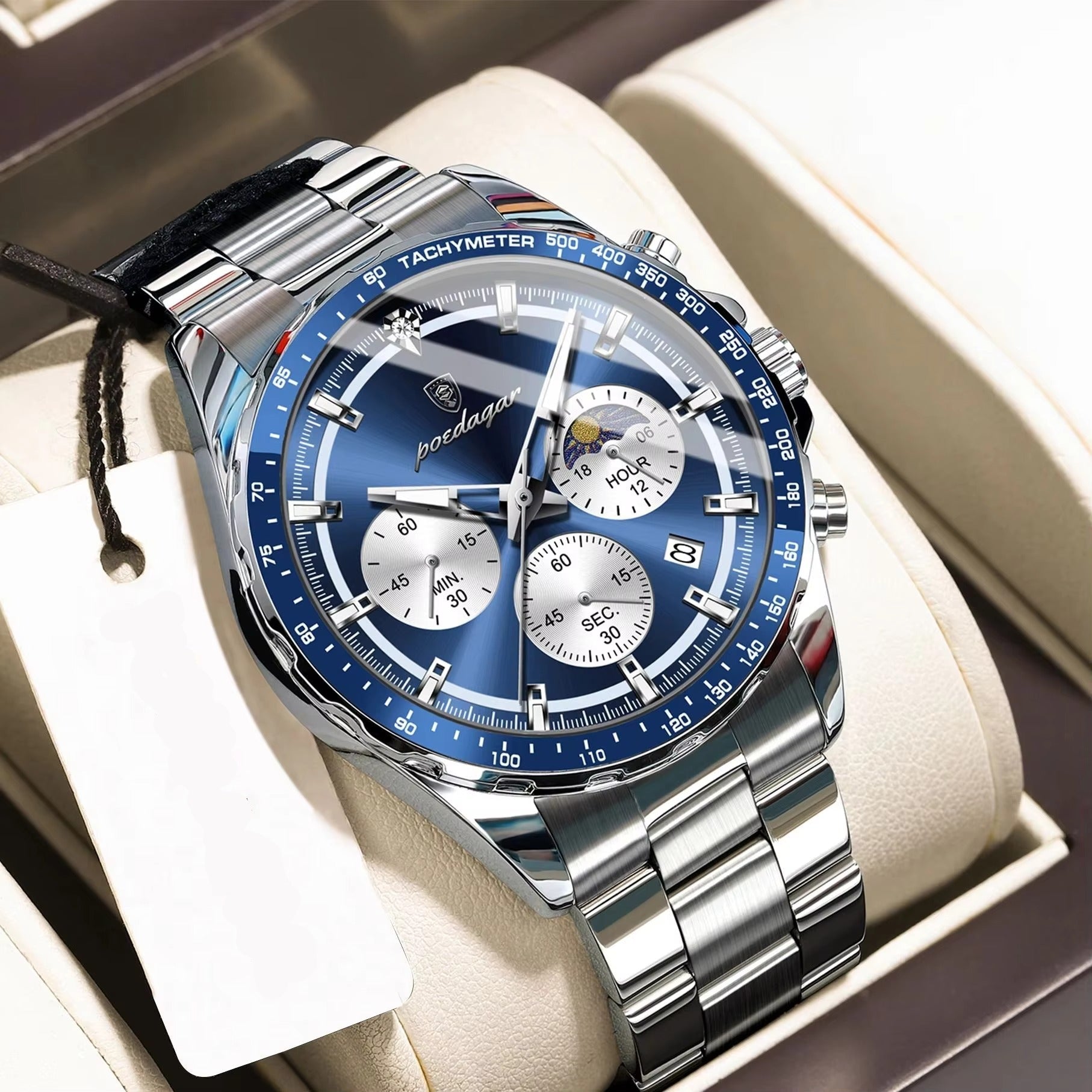 Edelstahl Armbanduhr "Orologio da polso da uomo no.5240“ - PITANI