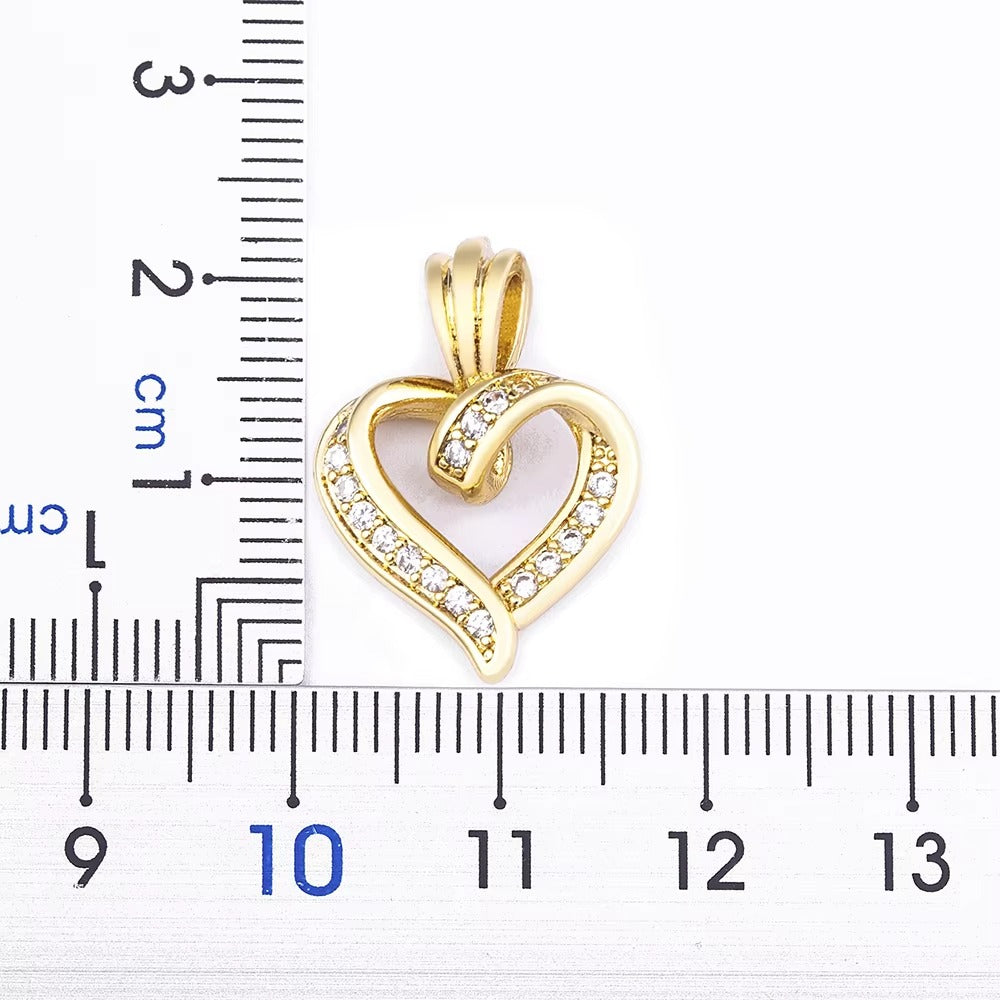 Edelstahl Halskette in Herzform "Collana con ciondolo a cuore no.4205" - PITANI