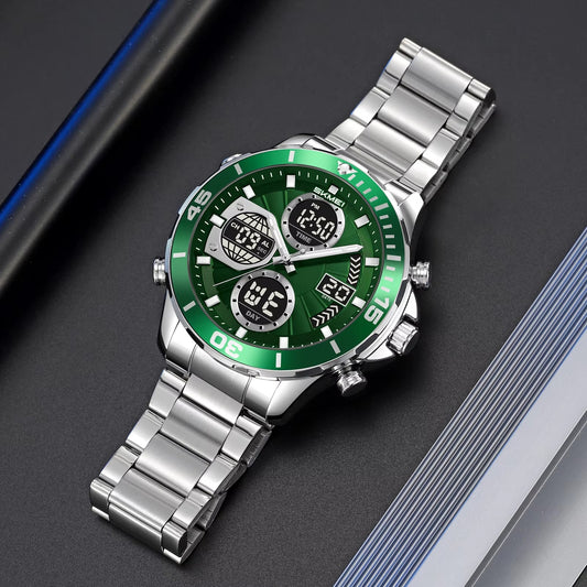 Edelstahl Armbanduhr "Quadrante grande no.5301“ - PITANI