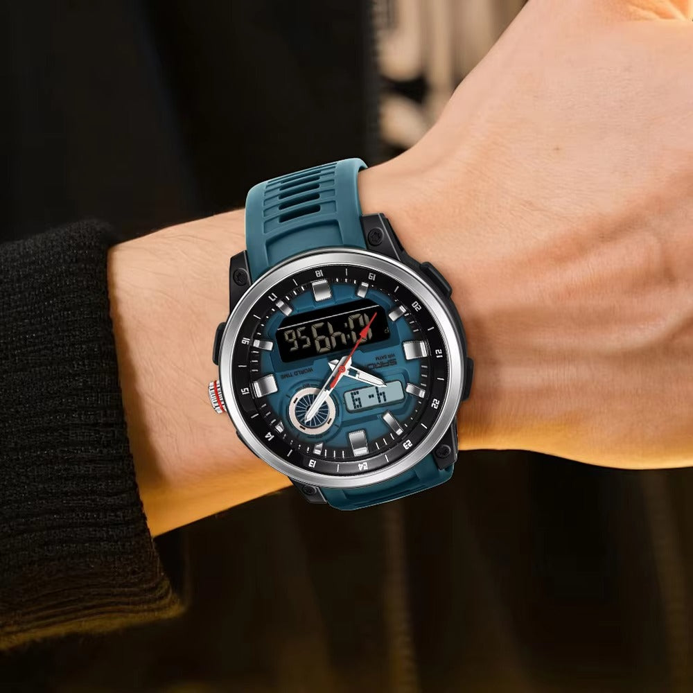 Sportliche Silikon Armbanduhr "Elettronica sportiva no.5257“ - PITANI