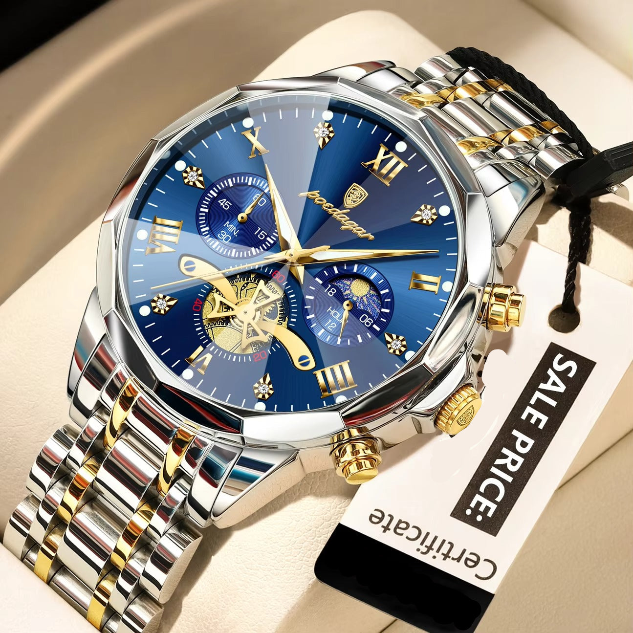 Edelstahl Armbanduhr "Originale di alta qualità no.4159" - PITANI