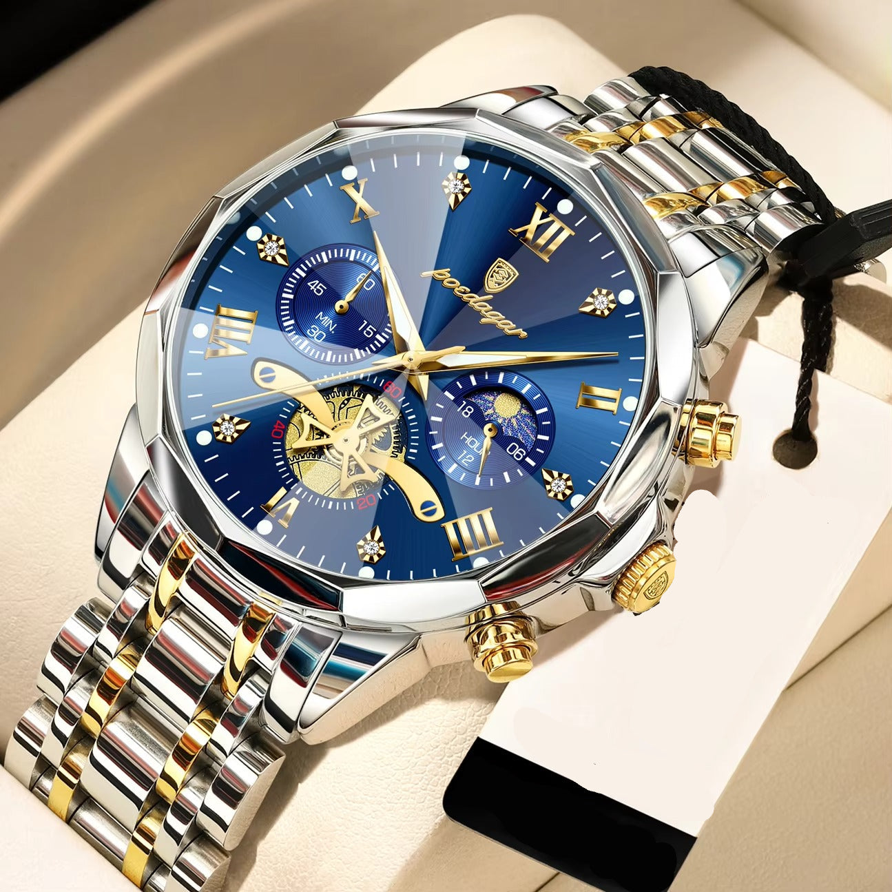 Moderne Edelstahl Armbanduhr "Impermeabile moderne Orologio no.5270“ - PITANI
