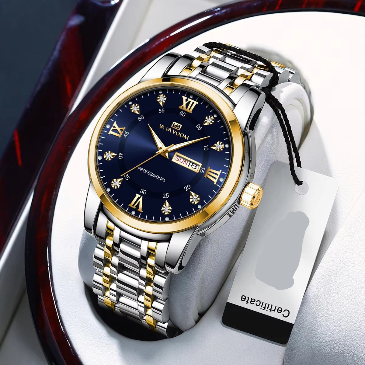 Edelstahl Armbanduhr "Movimento al quarzo no.5250“ - PITANI