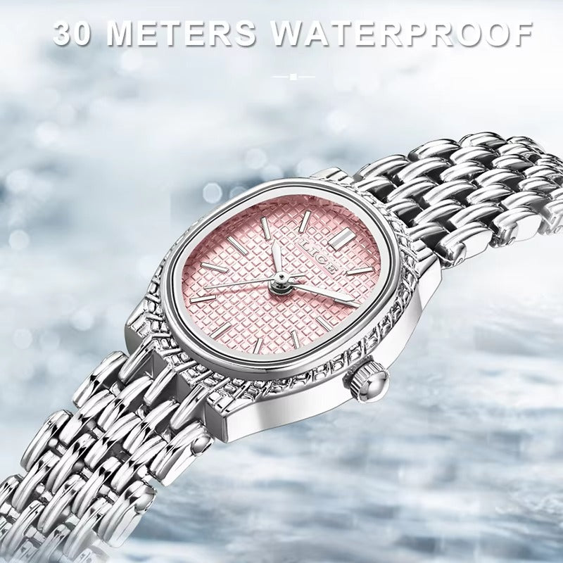 Ovale Edelstahl Armbanduhr "Sport semplici no.3216" - PITANI