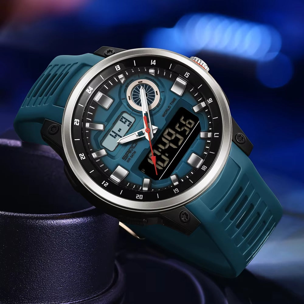 Sportliche Silikon Armbanduhr "Elettronica sportiva no.5257“ - PITANI