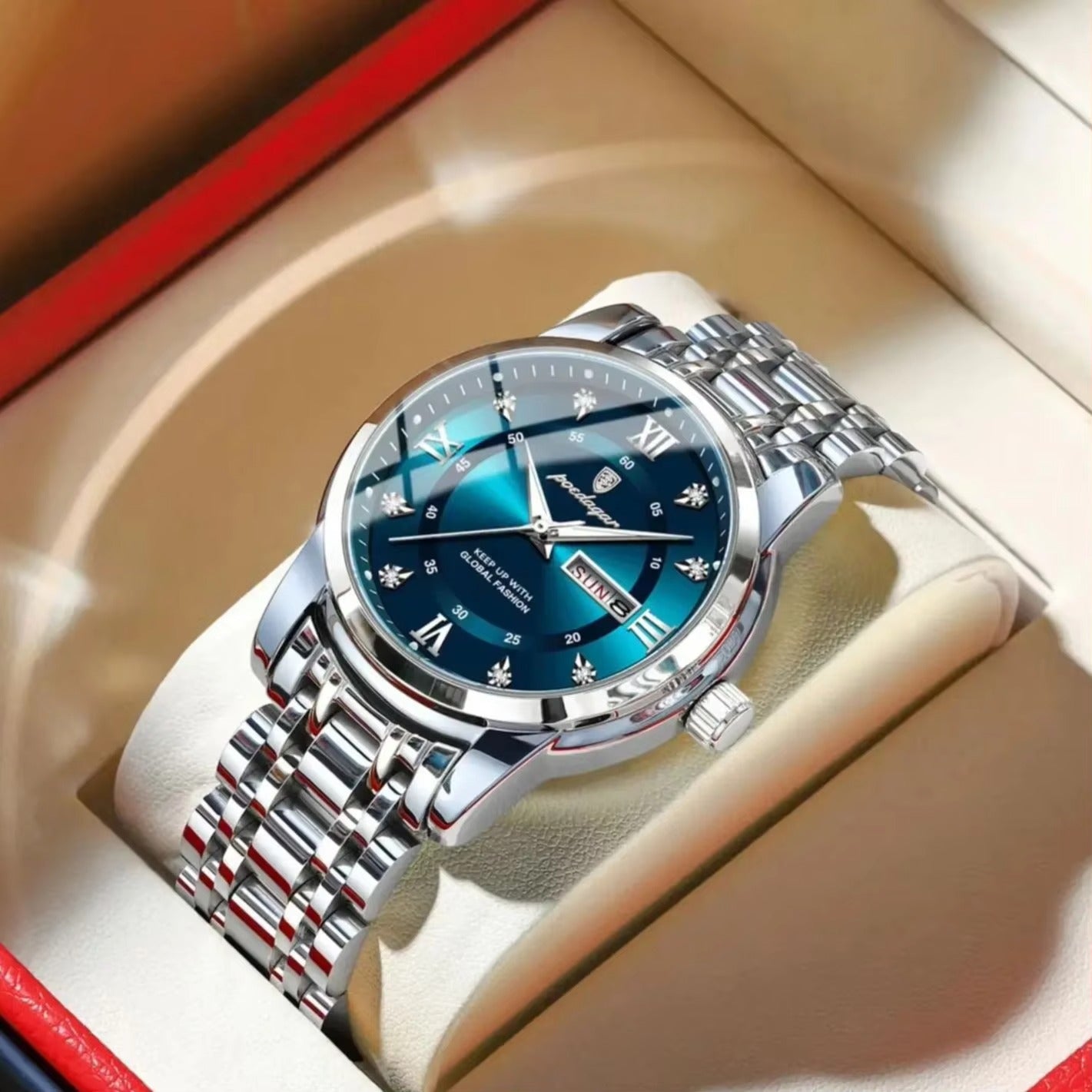 Elegante Edelstahl Armbanduhr "Orologio da polso sportivo no.5225“ - PITANI