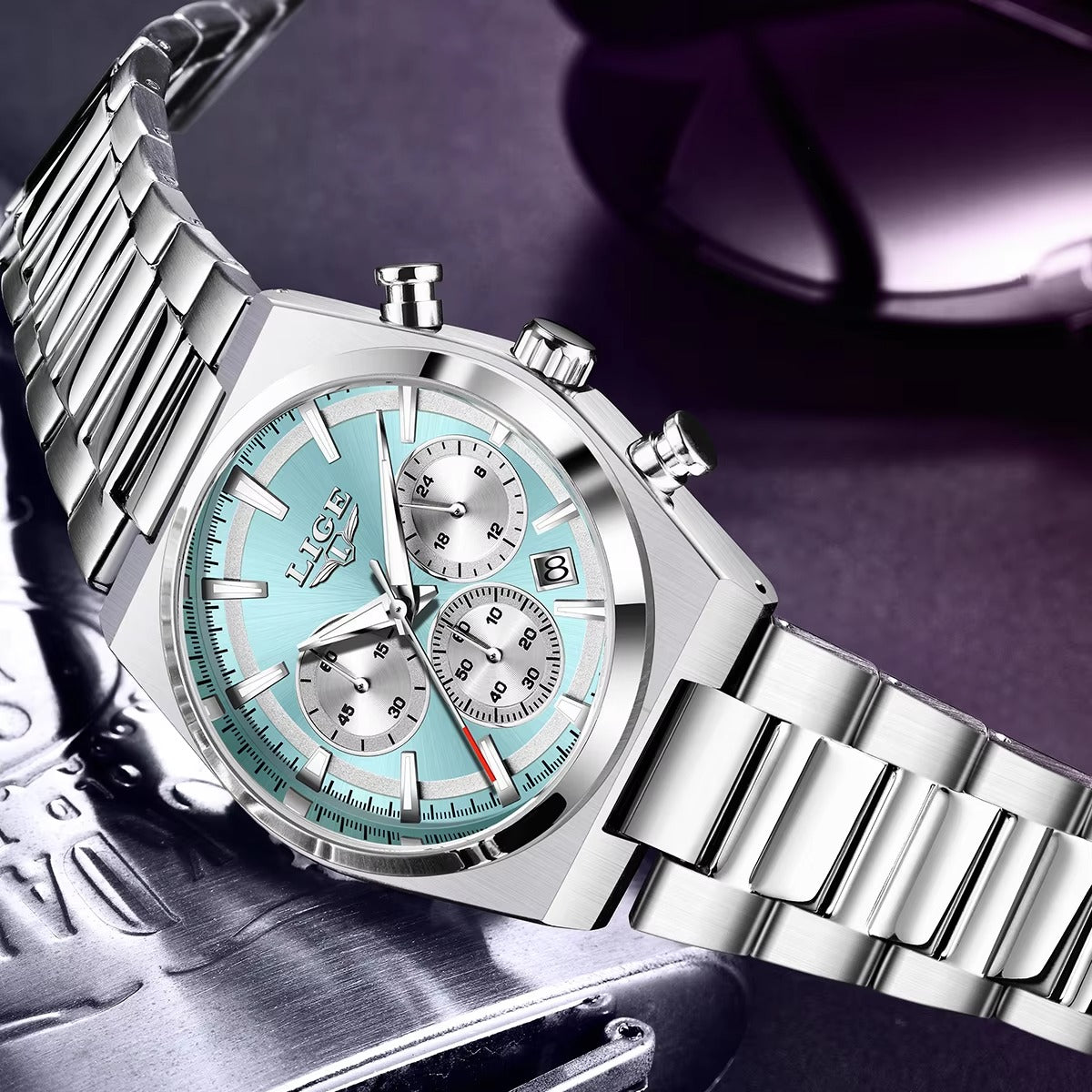 Elegante Edelstahl Armbanduhr "Orologio bella moda no.5247“ - PITANI