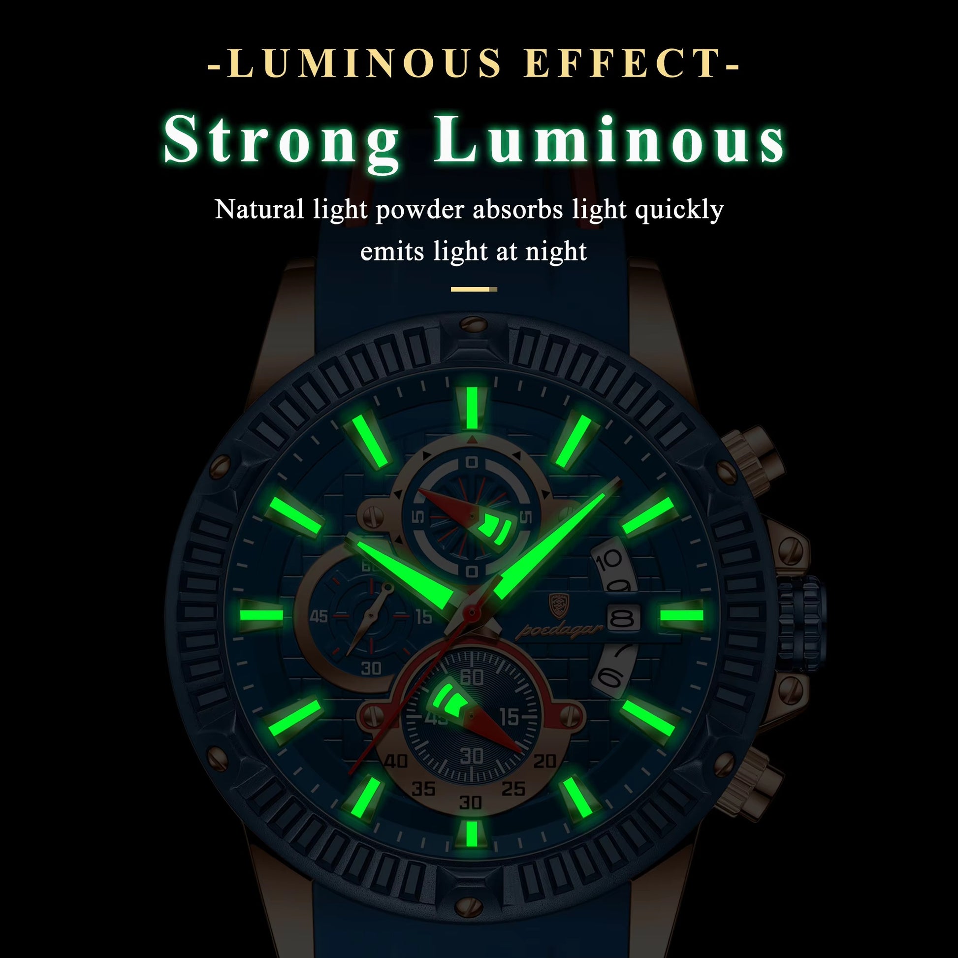 Edelstahl Armbanduhr "Sport di tendenza no.4167" - PITANI