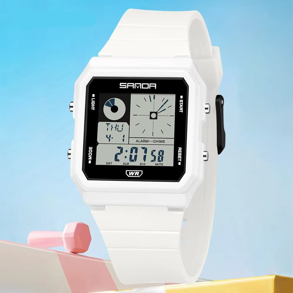 LED Vintage Armbanduhr "Quadrato d'epoca no.3233“ - PITANI