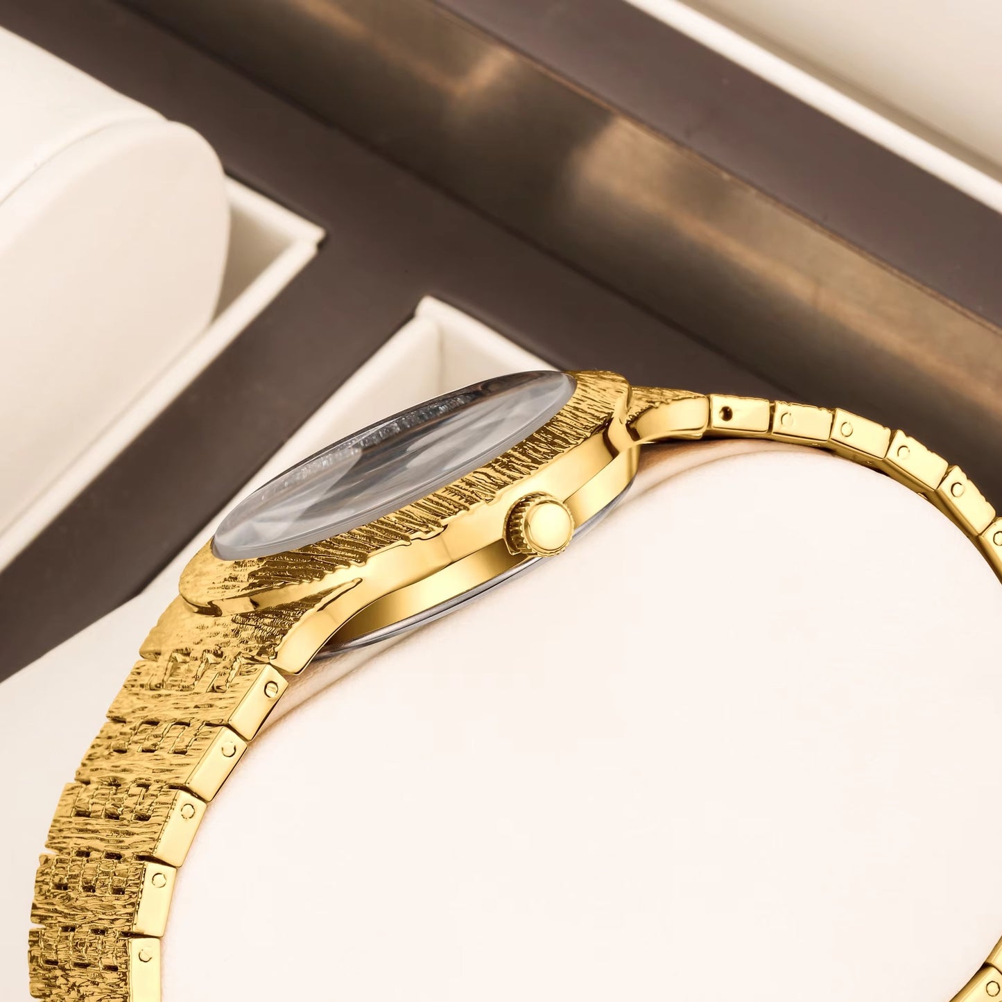 Schlichte minimalistische Edelstahl Armbanduhr "Quarzo minimalista no.3205" - PITANI