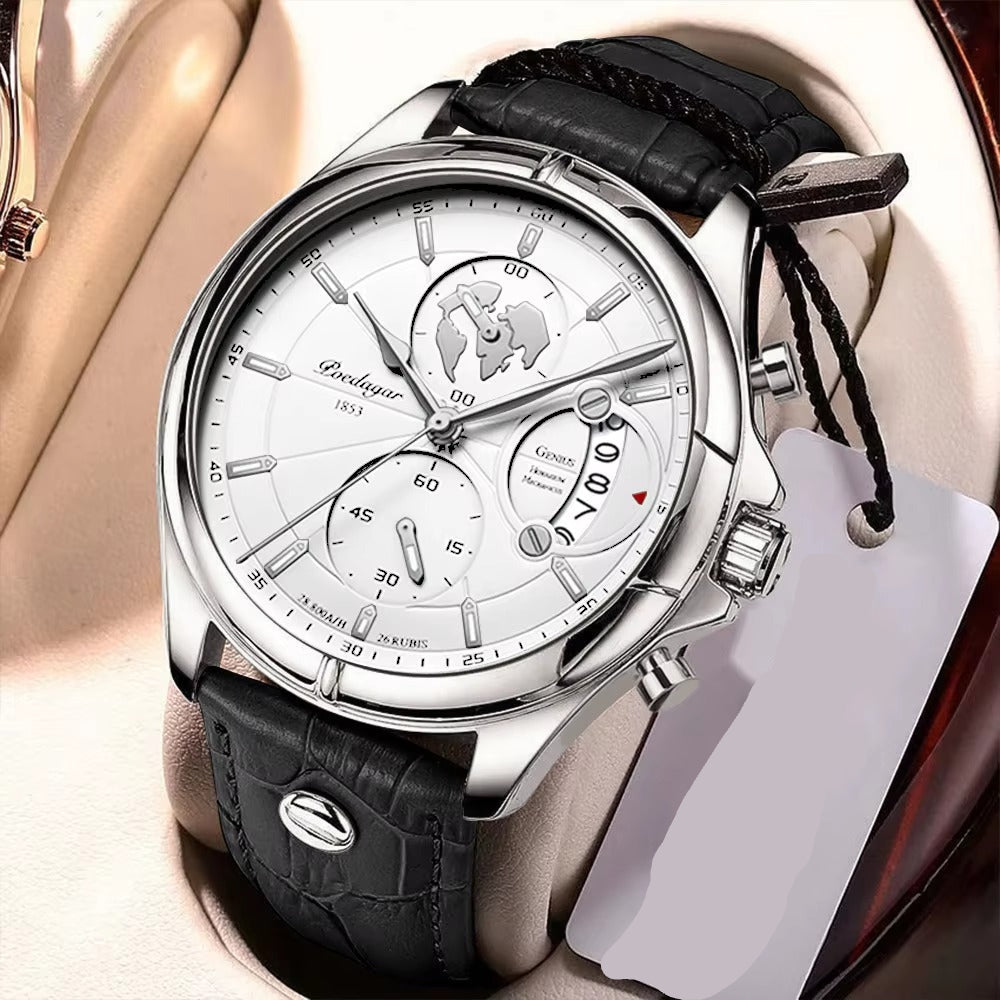 Edelstahl Armbanduhr "Cronografo da polso no.4141" - PITANI