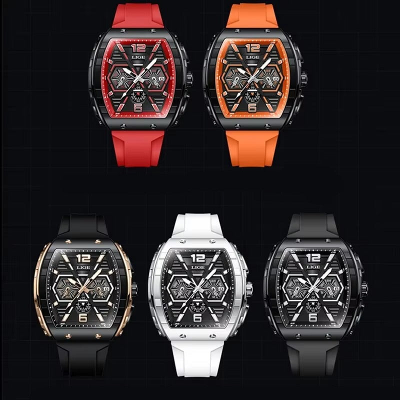 Edelstahl Armbanduhr "Orologi da uomo impermeabili no.4113" - PITANI