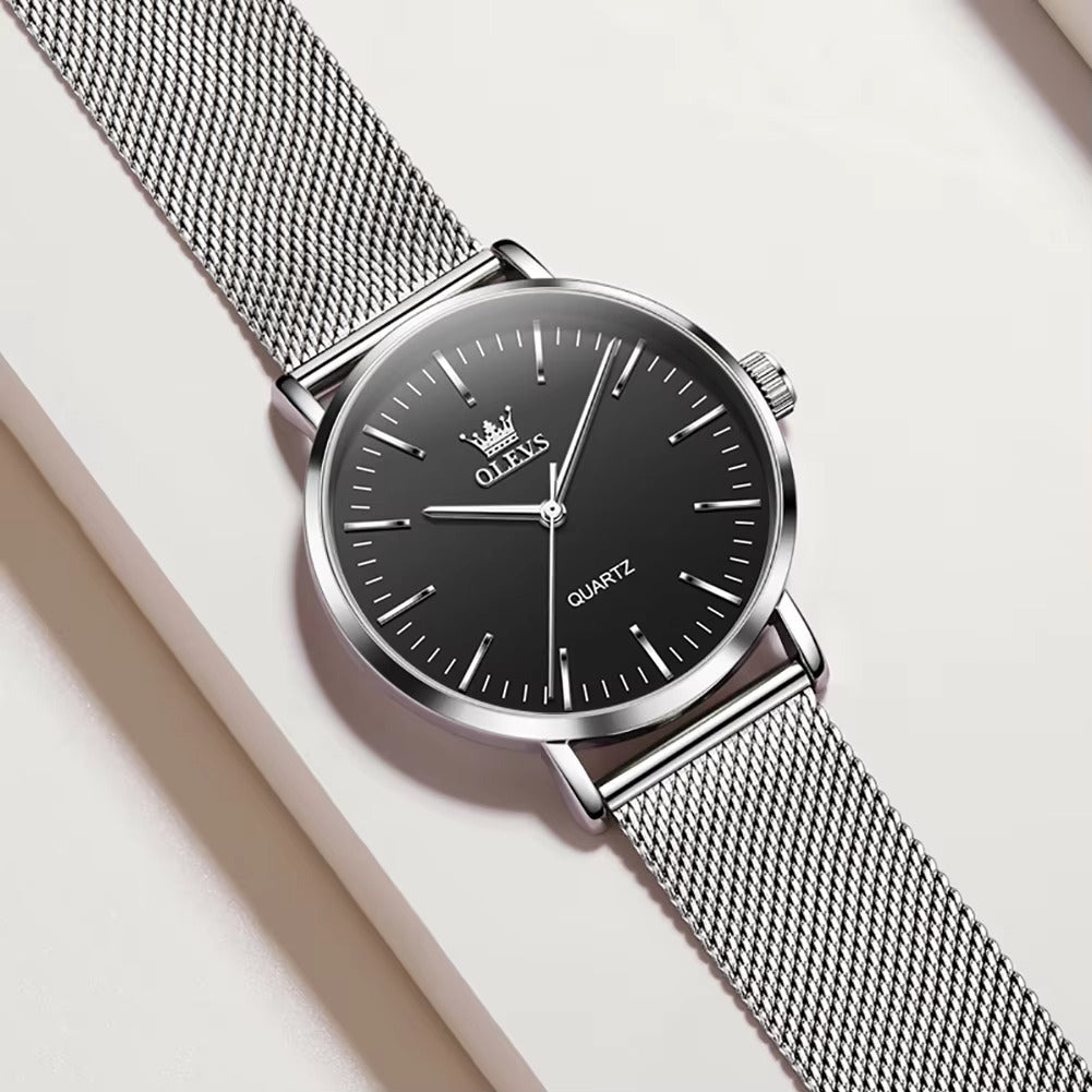 Schlichte minimalistisch dünne Edelstahl Armbanduhr "Orologio bele monde no.5311“ - PITANI