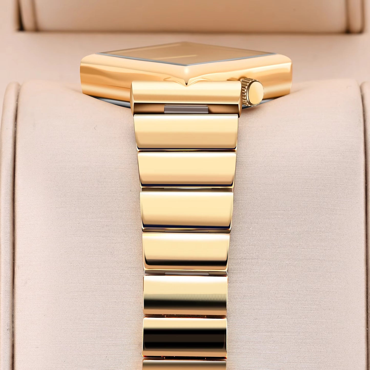 Viereckige elegante Edelstahl Armbanduhr "Resistente ai graffi no.3212" - PITANI